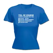 Yes Of Course Have A Minute For You Pounds - Funny Novelty Womens T-Shirt T Shirt Tshirt