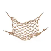 Parrot Swing Toy Bird Swing Net Parrot Rope Hammock Bird Cage Perch