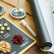 1 ROLL * Blackboard Vinyl Peel Stick Self Adhesive Chalkboard Wall Sticker Chalk