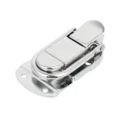 Toolbox Metal Box Toggle Latch Hasp Silver Tone 65mm x 35mm x 15mm