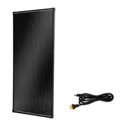 200W Solar Panel Fixed Black Frame + XT60 Male Female Connector Plug DC5521 Adapter
