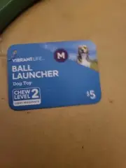 Vibrant Life Ball Launcher Chew Level 2 With Ball Nee