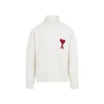 [Ami] Ami-Off White And Red Adc Funnel Neck Wool Sweater-Uomo S STAND