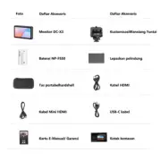 Viltrox DC-X2/DC-X3 6 Inch 2000Nit Profissional HD Monitor for Photography Vlogg