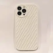 Non-Slip Wavy Shockproof Phone case for iPhone 11 12 Mini 14 pro max 7 8 Plus 13promax x xsmax xr Cute Back Cover Shell,A,for iPhone XR