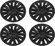 AKLOSIPY 4 Pcs Wheel Hub Protector for Easy Installation (Matte Black)