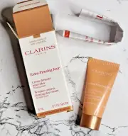 Clarins Extra Firming Jour Wrinkle Control Day Cream - 0.1 Oz/5ml - Mini- NIB