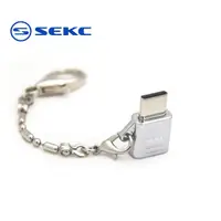 在飛比找momo購物網優惠-【SEKC】Type-C to MicroUSB Adapt