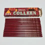 Vintage Colleen No.686 Pencil HB 1 Dozen - Made in Japan, JIS Mark
