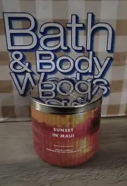 NEW Bath & Body Works SUNSET IN MAUI Scented Candle