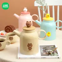 在飛比找蝦皮購物優惠-LINE FRIENDS 正版授權 花茶壺 茶壺組 咖啡壺 