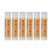 6 x Burt's Bees Shortbread Cookie Lip Balm 4.25g