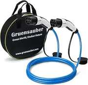 Type 2 to Type 2 EV charging cable, 32 Amp, Single Phase, 7.2kw, 10M Mode 3 EV Charging Cable, with Free Carry Case