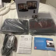 RCA DRC79108 Mobile DVD System 10” Screens Remote NIB