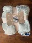 Disney Cute Stitch Super Soft Sherpa Throw Blanket Couverture Plaid Blue 50"x60"