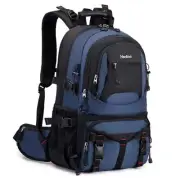 Nerlion 40L Hiking Backpack Travel Backpack for Men Women Camping A4- Blue