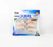 Daiwa Soft Lure Kaiteki Real Okiami LL 48 mm 5 per pack Glow Okiami (1302)