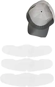 [Shapers Image] 3 Count White EVA Foam Cap Pro Baseball Crown Shaper Inserts for Low Profile Fitted, Dad Caps Snapback Hats Washable Reusable Sports Liner