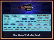 1/64 "Ford" Assorted Emblems Decal SCR-0590