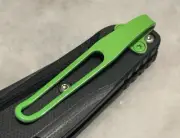 Zombie Green Pocket Clip For Benchmade 940 Osborne Bugout 535 Bailout 537 Knife
