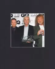 8X10" Matted Print Art Picture Led Zeppelin: GQ Award