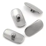 4pcs Rectangle Titanium Nose Pad Screw In Frame Glasses Eyeglass Replace Part