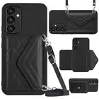 For Samsung Galaxy A15 A05 A14 A54 A34 Card Holder Wallet Stand Crossbody Case