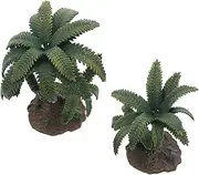 2pcs Miniature Cedar Trees Model Durable Trees for Model Railways Decor for Desks Cabinets Present for Landscape Enthusiasts