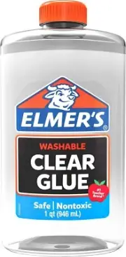 Slime Liquid PVA Glue Great for Making Slime Washable 946ml Clear