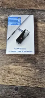 New C28 Wireless Transmitter Receiver Bluetooth TV Headphones Car Audio Adapter