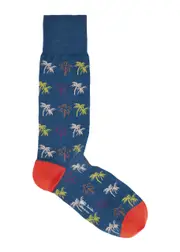 Paul Smith Felix Cotton-blend Socks - Blue - One Size ONE SIZE