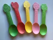 Rare find Mario Bowser Princess Peach Luigi Yoshi Yogurtland spoons