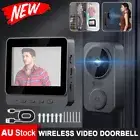 4.3in Bluetooth Video Intercom Wireless Door Bell Camera Monitor Auto Recording