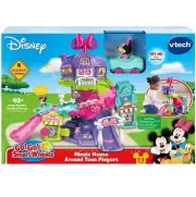 VTech Go! Go! Smart Wheels Minnie Mouse Around Town Playset with Car