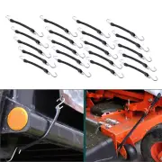 9" Heavy Duty Rubber Tarp Straps Tie Down Bungee Cords With Hooks 20pcs