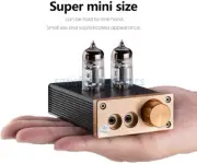 Mini Vacuum Tube Headphone Amplifier Best HiFi Stereo Preamp Audio Amp
