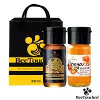 在飛比找博客來優惠-蜜蜂工坊-金選蜜醋禮盒(金選台灣蜂蜜700g+蜂蜜蘋果醋50