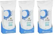 Olay wet face cloth sensitive 30Ct X 3 Packs