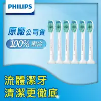 在飛比找博客來優惠-【Philips飛利浦】音波牙刷標準型刷頭_HX6013/6