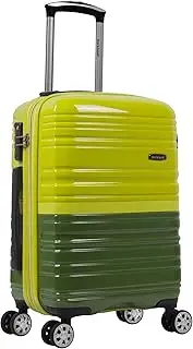 [Rockland] Melbourne Hardside Expandable Spinner Wheel Luggage, Two Tone Green, Carry-On 20-Inch, 2TONEGREEN, Carry-On 20", Melbourne Hardside Expandable Luggage with Spinner Wheels