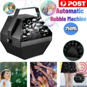 Electric Automatic Bubble Machine Bubble Maker For Party Stage Wedding