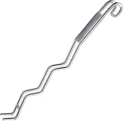 Grill Mesh Clip - Stainless Steel Cooking Fork Grilling Rack Clip,Grilling & BBQ Utensils, Outdoor Cooking Tool for Picnic, Camping, Party, Restaurant