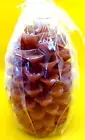 Wax Pinecone Flameless LED Candle Light 5.9" New