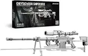 Piececool 3D Metal Puzzles for Adults M200 Sniper Rifle DIY Assembly Model Kits Puzzles 3D Model Kit Crafts