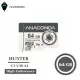 ANACOMDA巨蟒Hunter MicroSDXC UHS-I U3 V30 A1 64GB 高效能行車監控記憶卡