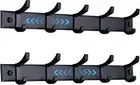 Coat Rack Wall Mount,Black Coat Hooks Wall Mounted,Wall Hooks Rack Organizer ...