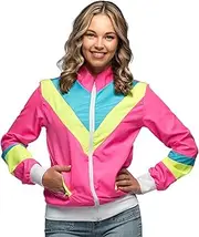 Boland Women's Training Jacket, Fancy Dress Costume for Theme Party, Halloween or Carnival, 90s Fancy Dress