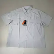 5.11 TACTICAL Men's Freedom Flex Short Sleeve Shirt Sz-XL Titan Grey Heather 713