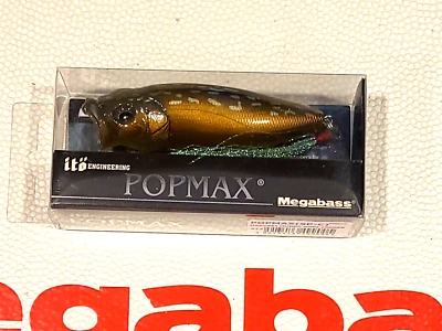 WOW Megabass POP MAX "HAKUSEI MUDDY GORI COPPER" SP-C RESPECT Color #33 FREE SH
