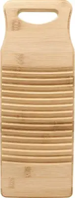 Natural Bamboo Washboards for Laundry, Clothes Wash Boards-Old Fashioned Hand Wa
